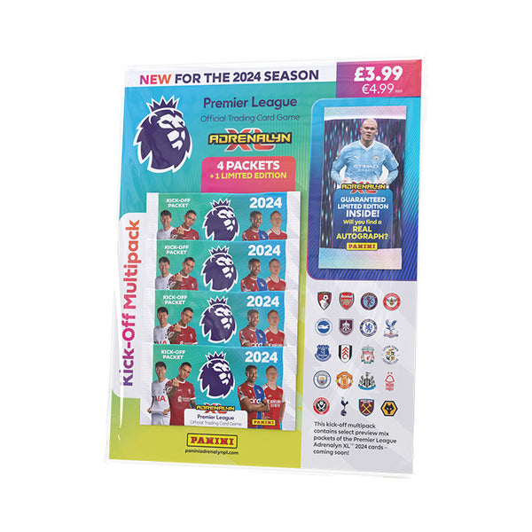 2023-24 Panini Adrenalyn XL Premier League Cards - Starter Pack (Album,  Gameboard, 24 Cards + LE) 