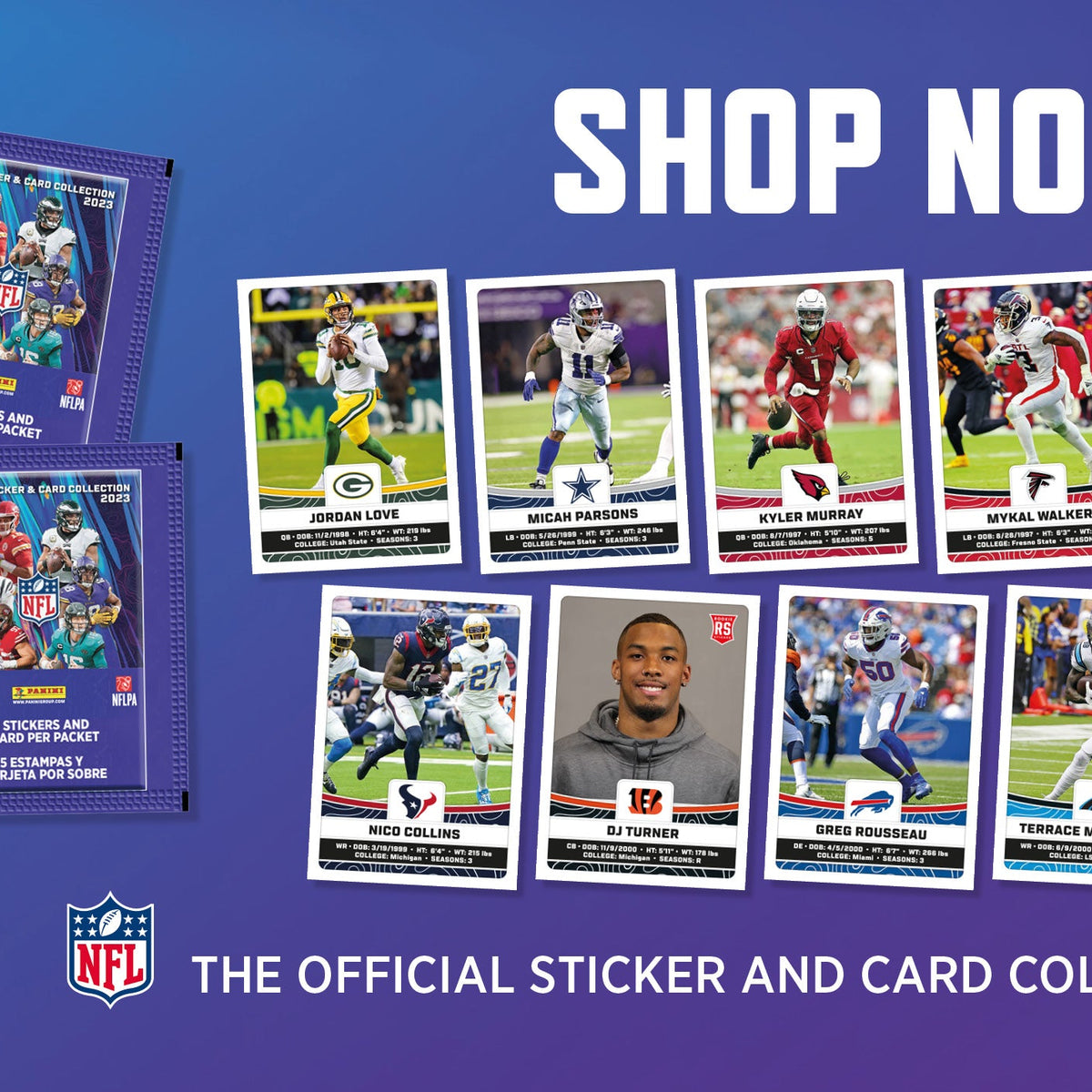 Nfl Sticker Collection NFL Sticker Collection | Panini's Official Trade Website – Panini UK ...