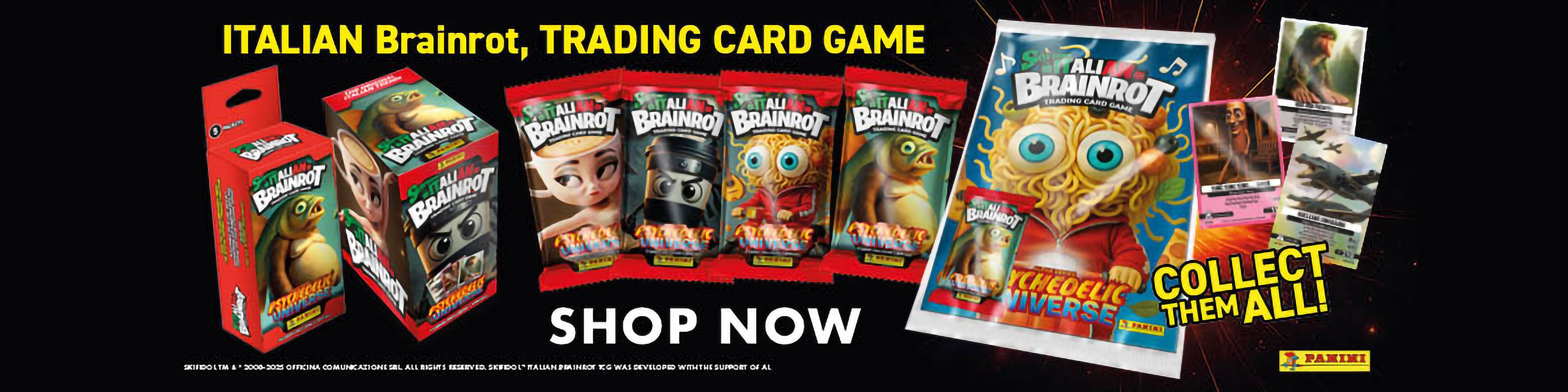 Italian Brainrot Trading Card Collection