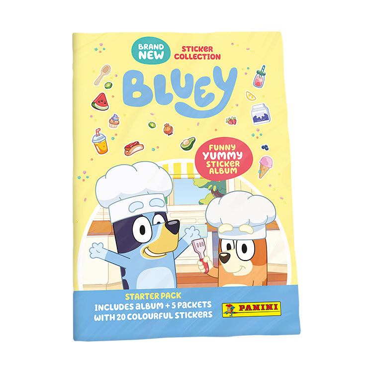 Bluey Funny Yummy Sticker Collection