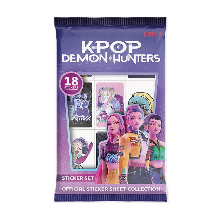 K-Pop Demon Hunters Sticker Sheet