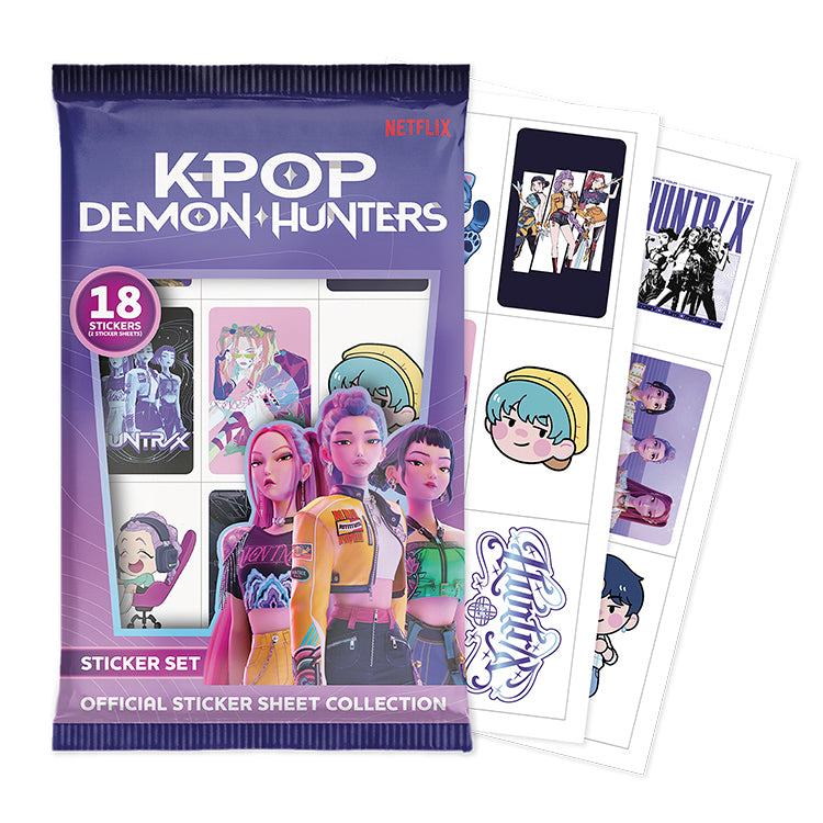 K-Pop Demon Hunters Sticker Sheet