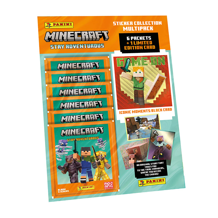 Minecraft Stay Adventures Sticker Collection