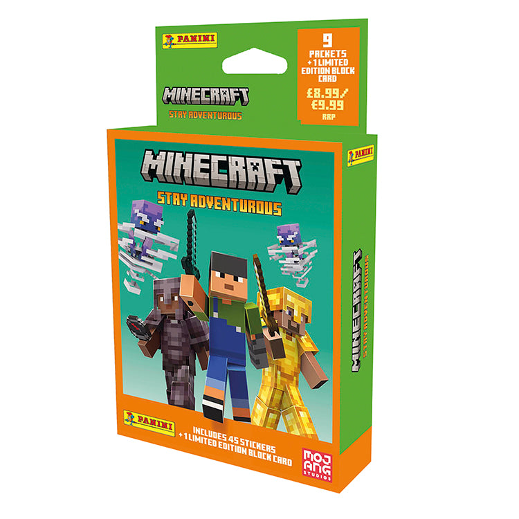 Minecraft Stay Adventures Sticker Collection