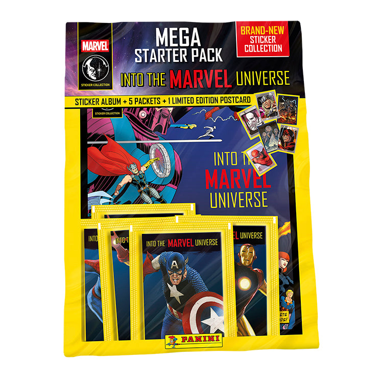 Marvel Universe Comics Sticker Collection
