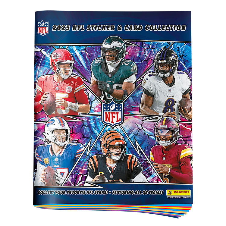 NFL 2025 Sticker & Trading Card Collection