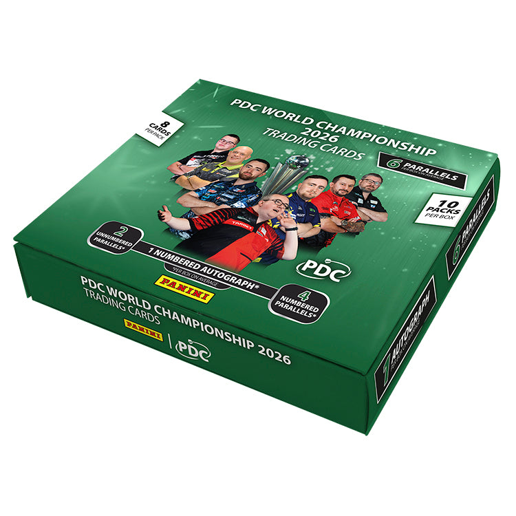 Pdc Box PDC World Championship Darts 2025 Trading Card Collection Premium Box ...