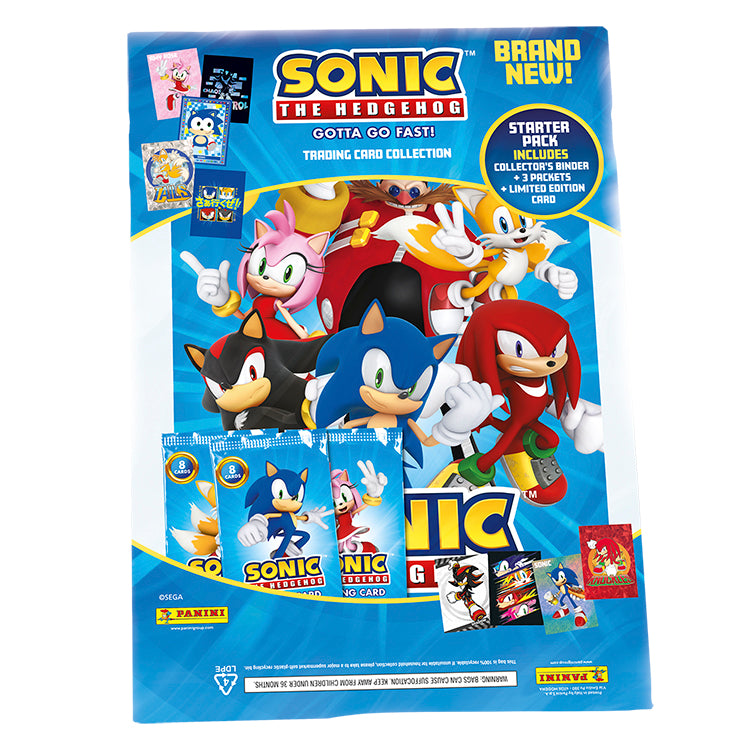 Sonic ‘Gotta Go Fast’ Trading Card Collection