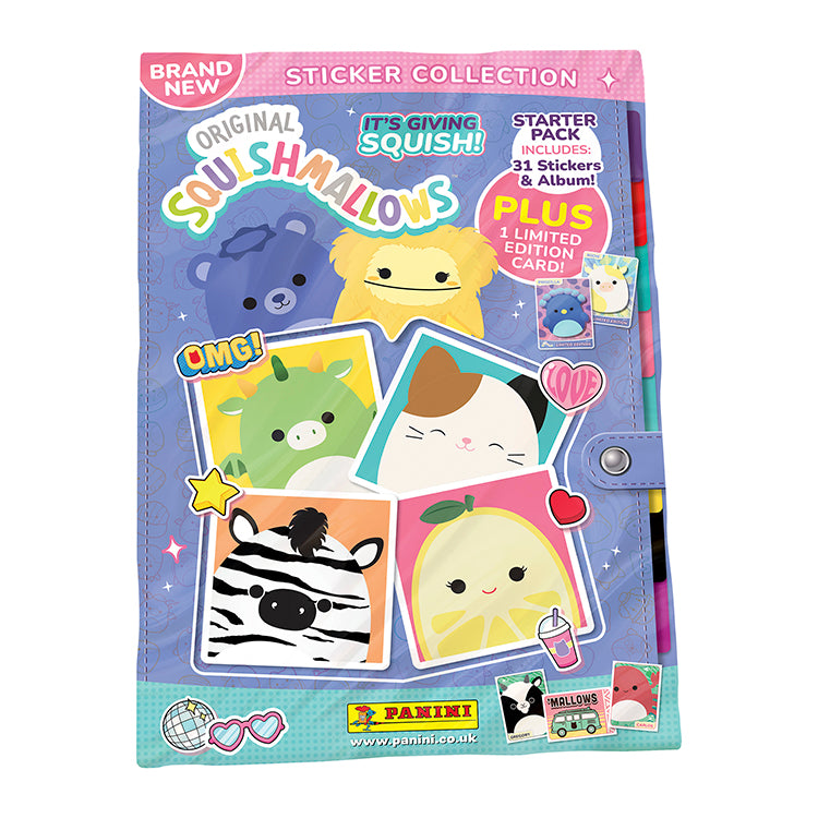 Squishmallows It's Giving Squish Sticker Collection