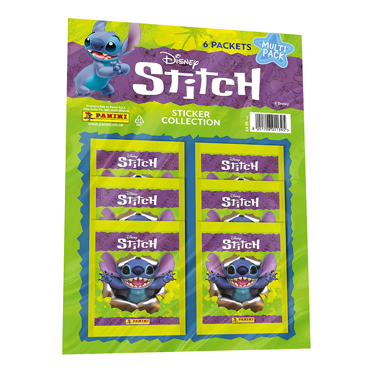 Panini Stitch Trading Cards Blister 6 Hüllen + 1 Karte Limited Edition, 005153KBF6 Panini Stitch Trading Cards Blister 6 Hüllen + 1 Karte Limited Edition, 005153KBF6