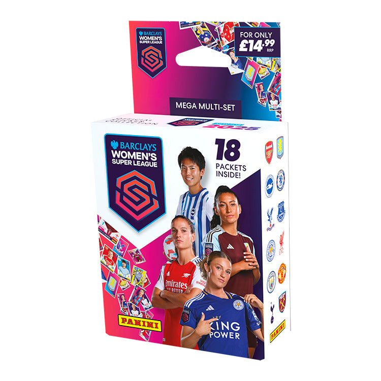 Panini Barclays Super League Officiële stickercollectie voor dames 2026 - starterspakket Panini Barclays Super League Officiële stickercollectie voor dames 2026 - starterspakket