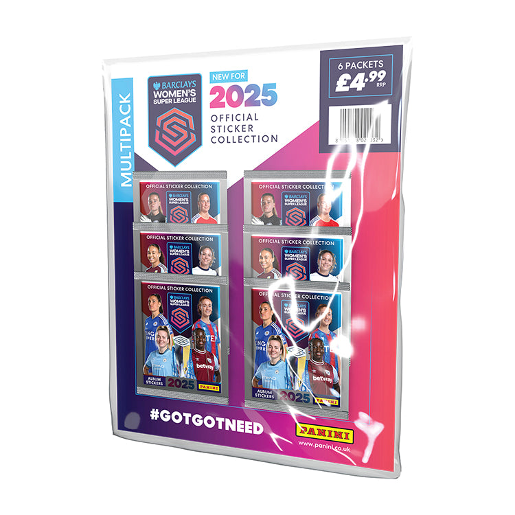 Barclays Women’s Super League Sticker Collection 2025 Panini's