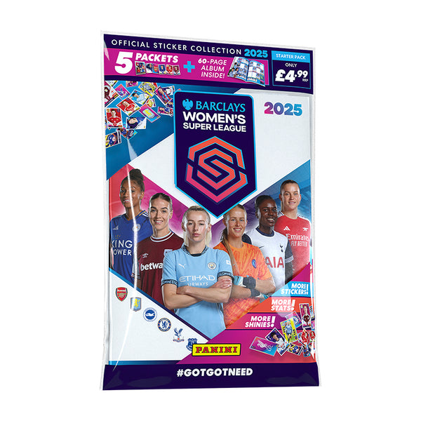 Barclays Women’s Super League Sticker Collection 2025 Panini's