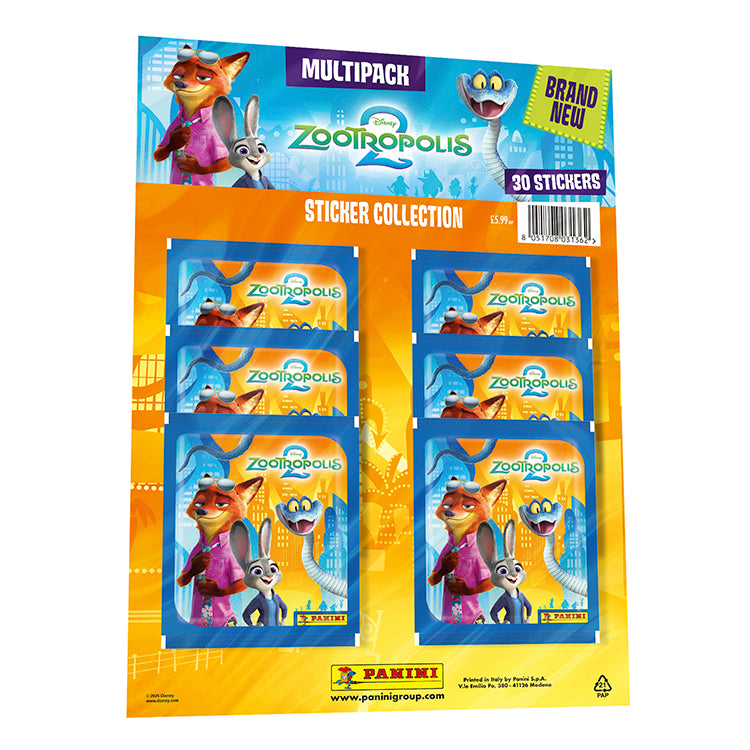 Zootropolis 2 Sticker Collection